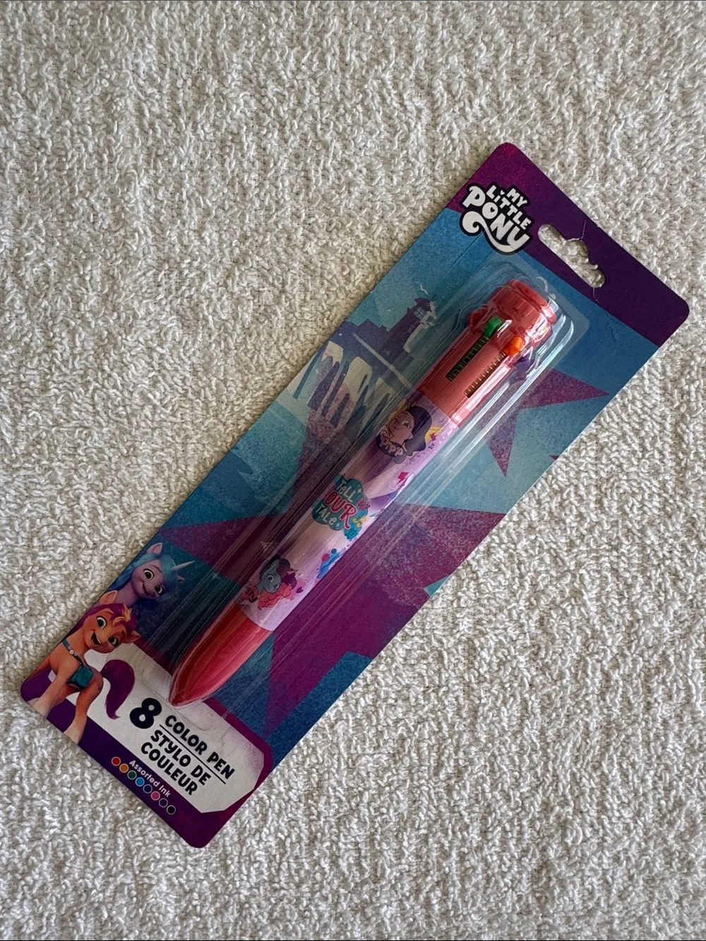 My Little Pony 8-Color Assorted Ink Pen